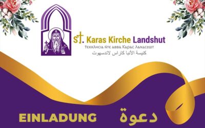Einladung zum zweiten Jahrestag der St. Karas Kirche